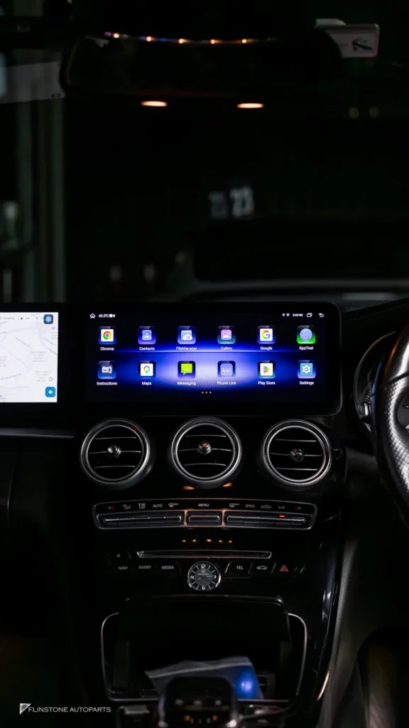 Mercedes-Benz W205 จอ Android จอยาว