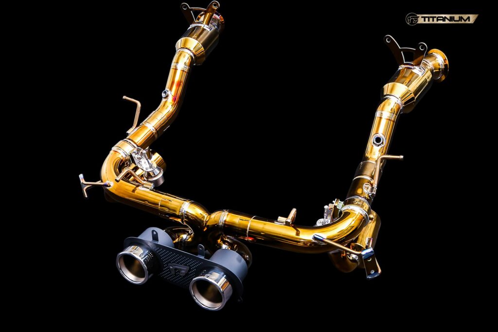 ท่อไอเสีย iPE Ferrari 458 Italia / Spider (Titanium)