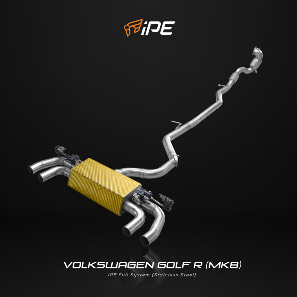 ท่อไอเสีย iPE Volkswagen Golf R (Mk8)