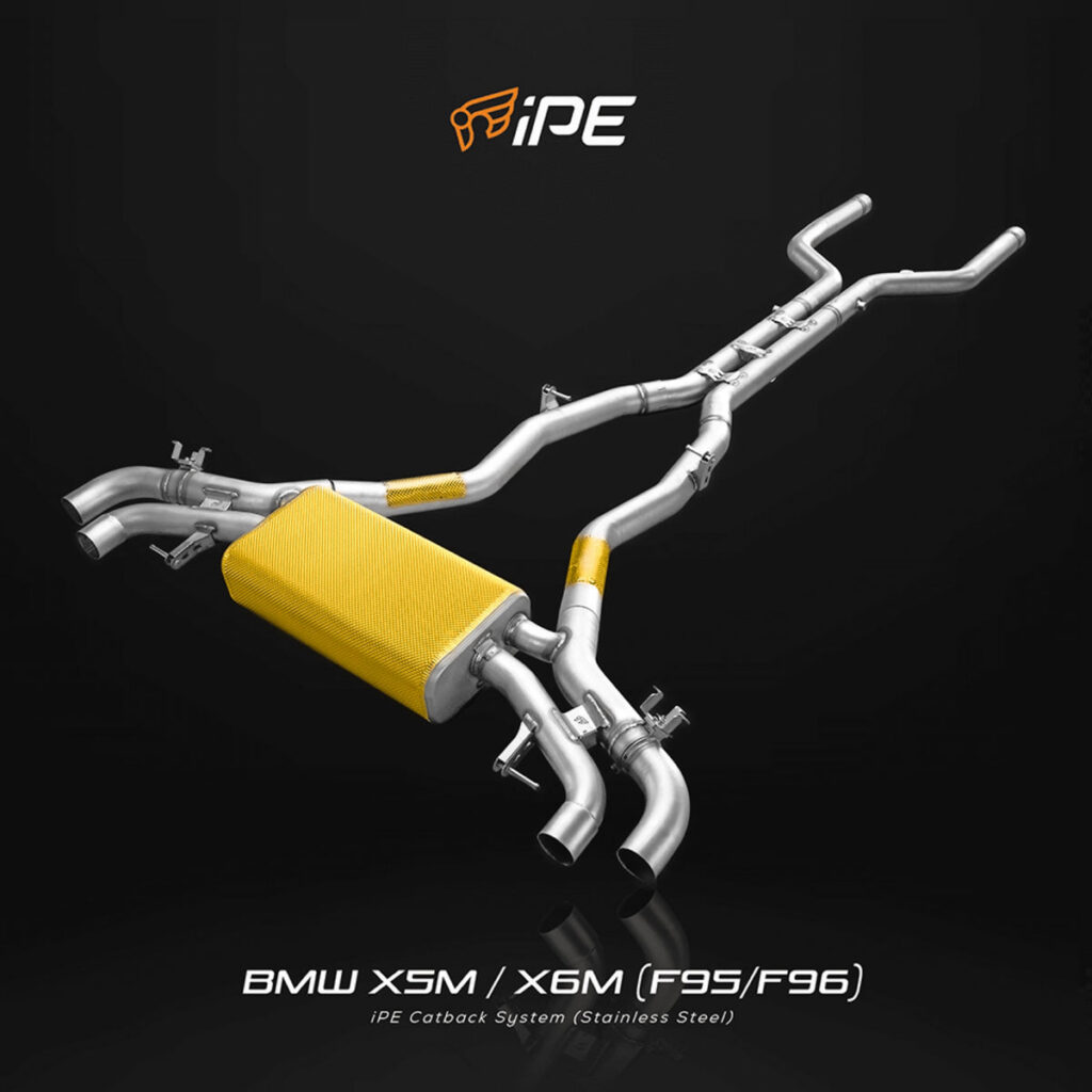 ท่อไอเสีย iPE BMW X5M / X6M (F95 / F96)