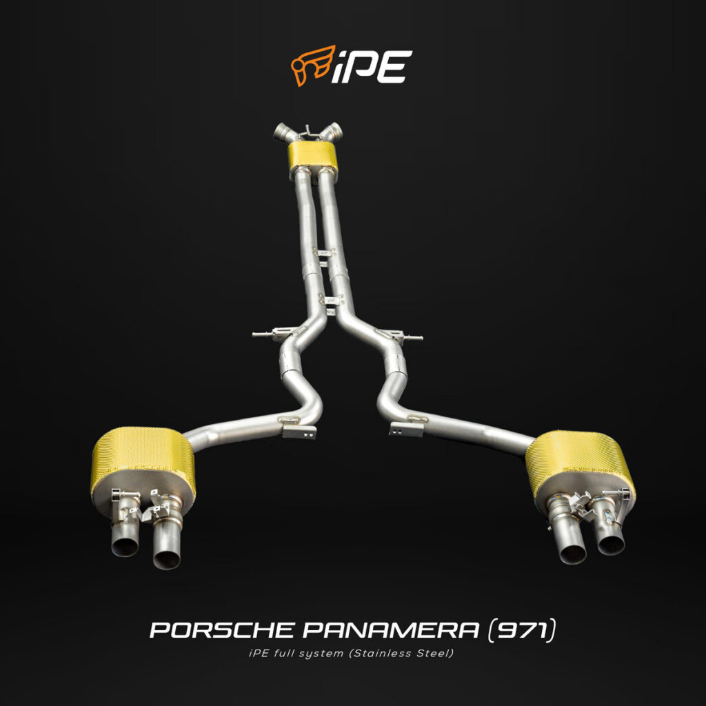 ท่อไอเสีย iPE Porsche Panamera S / 4S 2.9T (971)