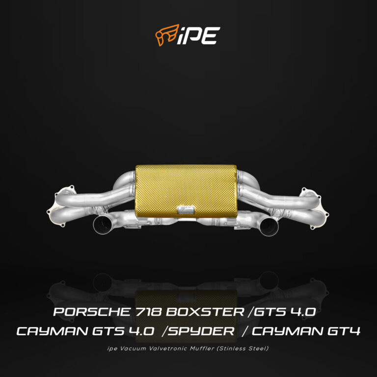 Exhaust iPE Porsche 718 GTS 4.0 / 718 Cayman GT4 / 718 Spyder