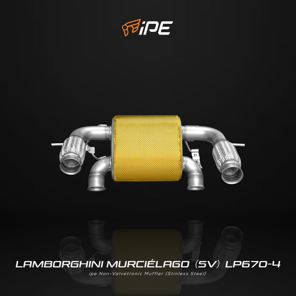 ท่อไอเสีย iPE Lamborghini Murcielago LP640 / LP670-4 SV