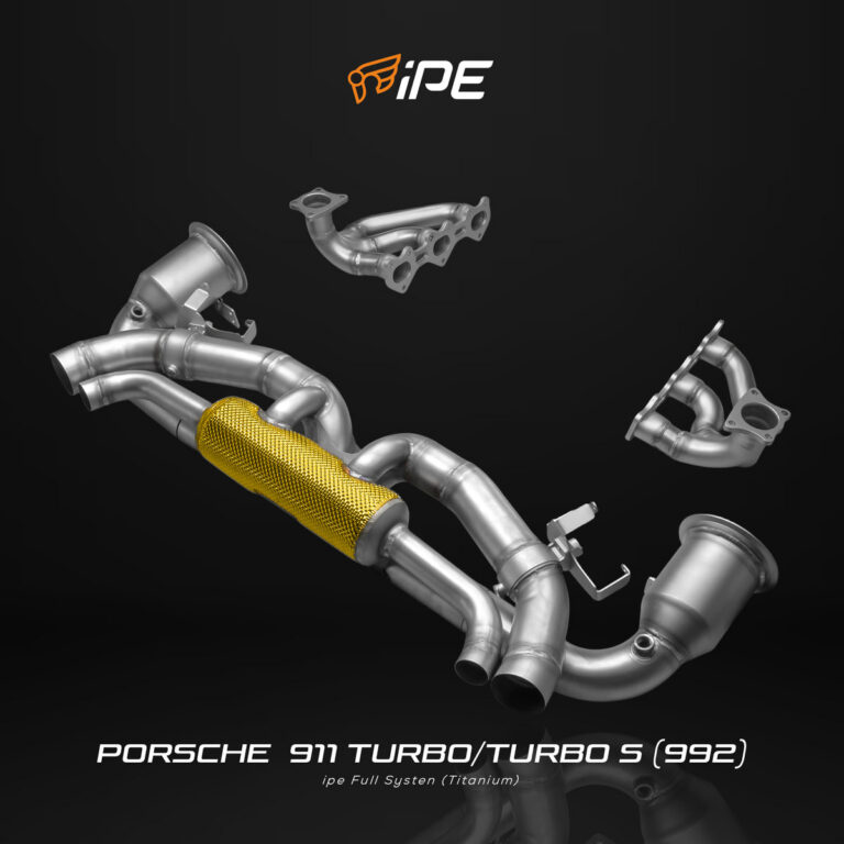 ท่อไอเสีย iPE Porsche 911 Turbo / Turbo S (992) (Titanium)