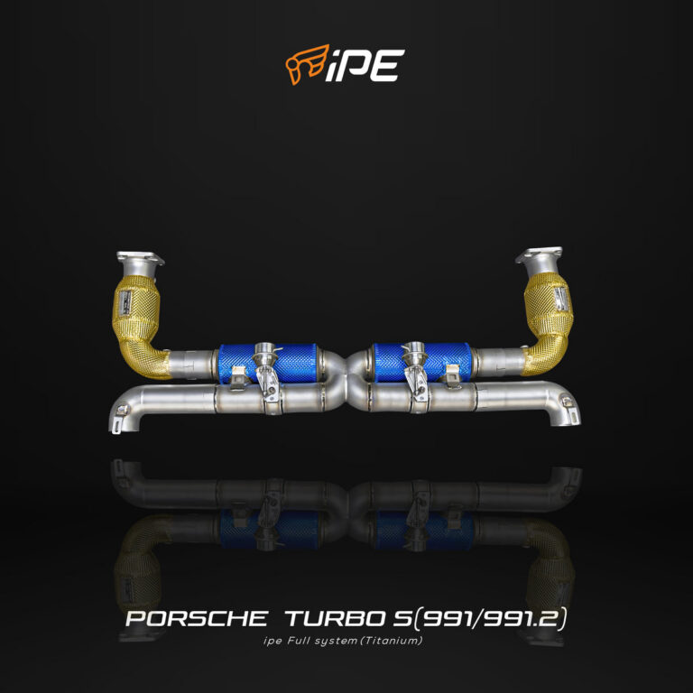 ท่อไอเสีย iPE Porsche 911 Turbo / Turbo S (991/991.2) (Titanium)