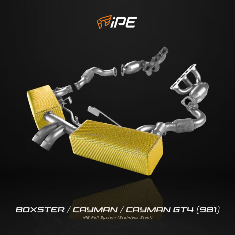 ท่อไอเสีย iPE Porsche Boxster / Cayman / Cayman GT4 (981)