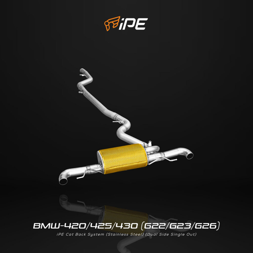 ท่อไอเสีย iPE BMW 420i / 425i / 430i (G22/G23/G26)