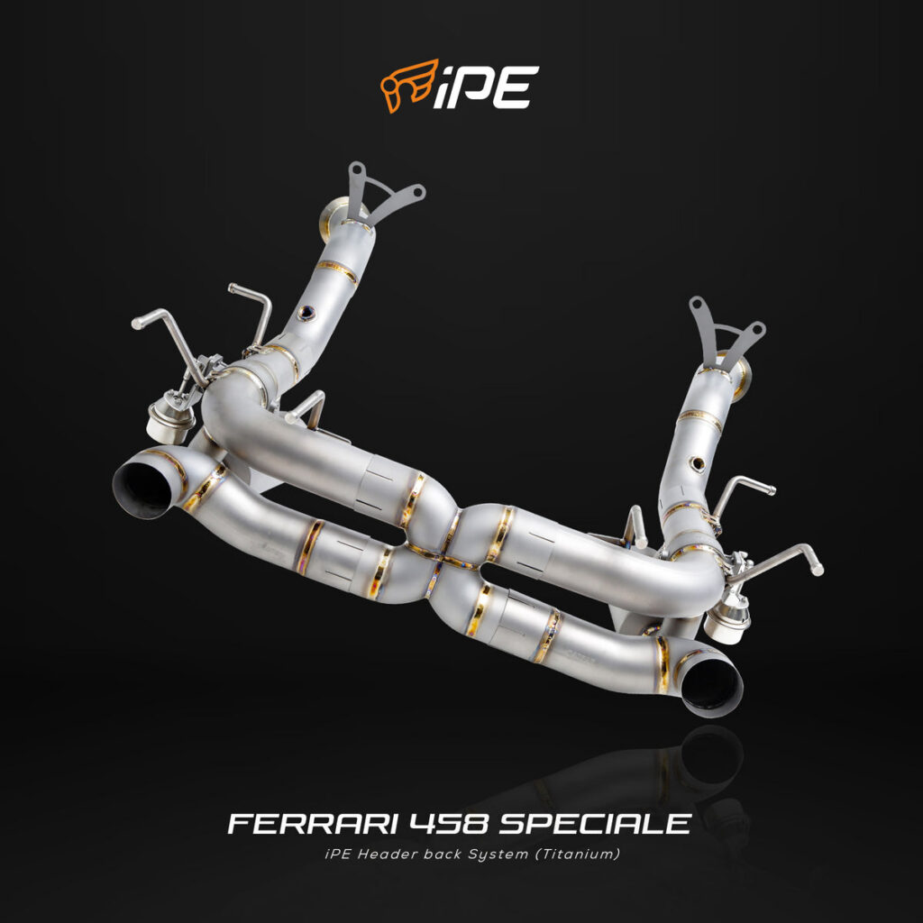 ท่อไอเสีย iPE Ferrari 458 Speciale (Titanium)