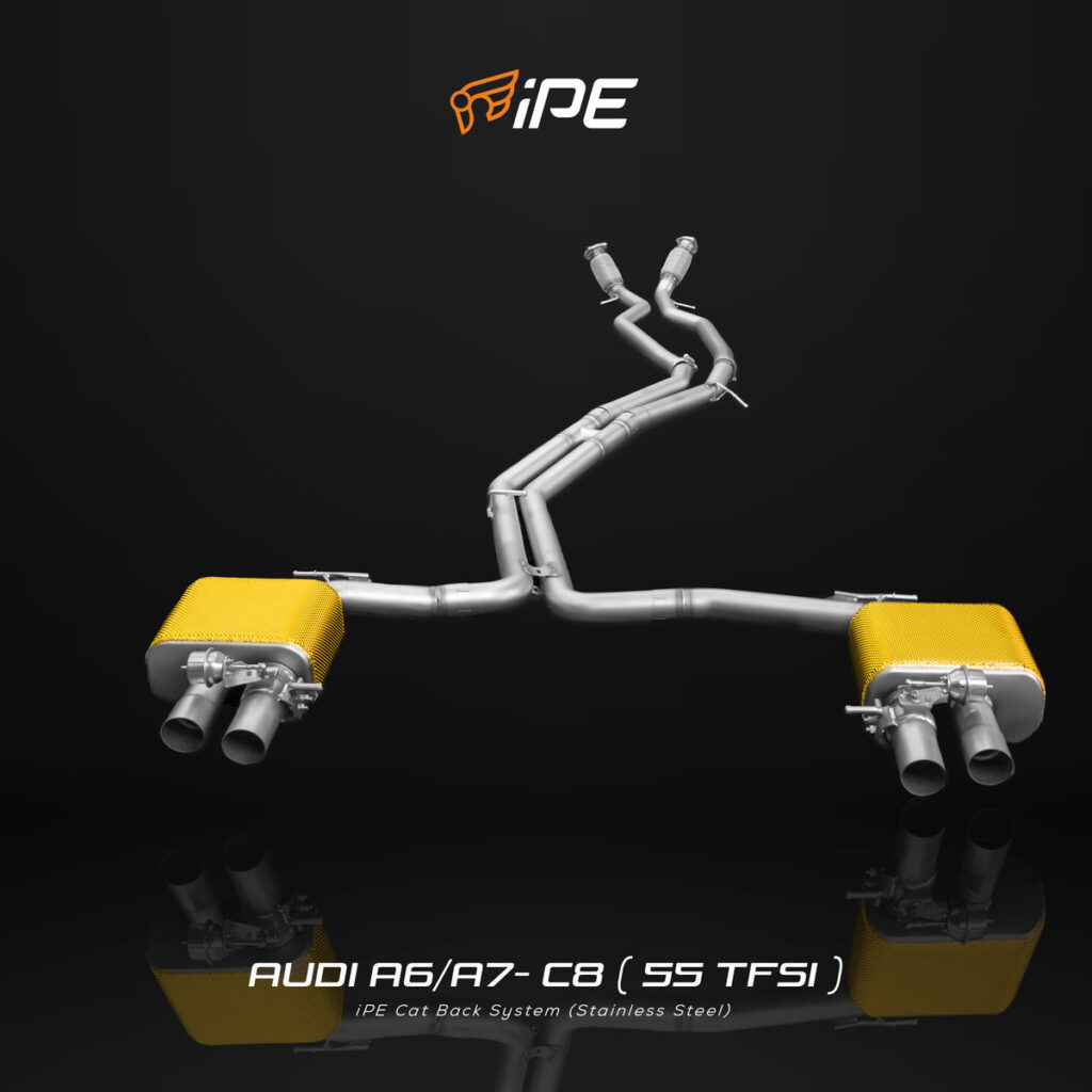 ท่อไอเสีย iPE Audi A6 (C8) 3.0T 55 TFSI