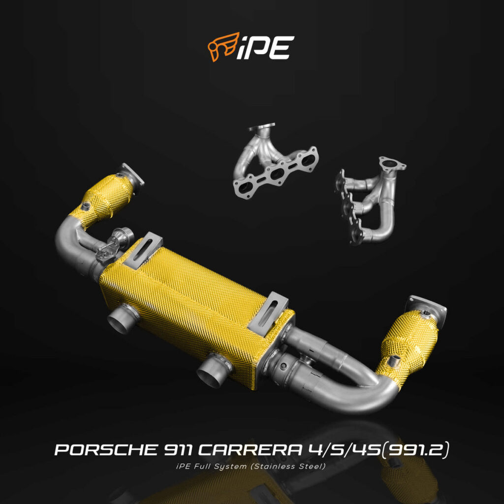 ท่อไอเสีย iPE Porsche 911 Carrera S / 4S / GTS / 4 GTS (991.2)