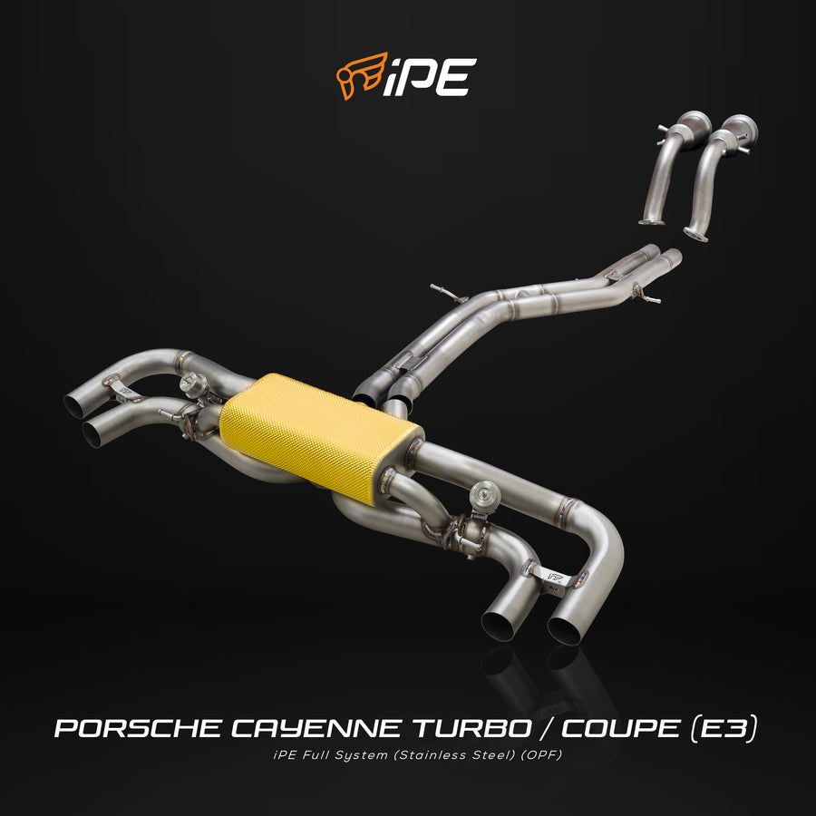 iPE Innotech Porsche Cayenne Turbo 4.0T / Cayenne Turbo Coupe 4.0T (E3) Exhaust System
