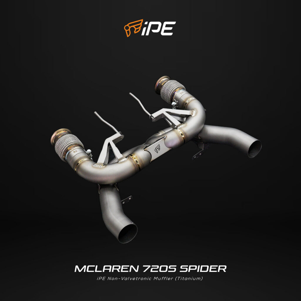 iPE Innotech McLaren 720S Coupe / Spider (Titanium) Exhaust System