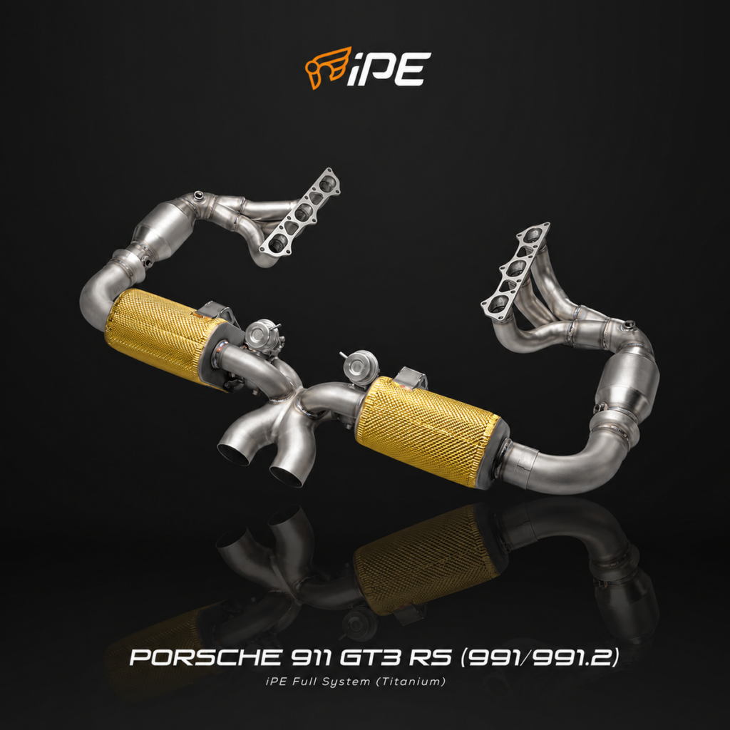 ท่อไอเสีย iPE Porsche 911 GT3 / RS (991/991.2) (Titanium)