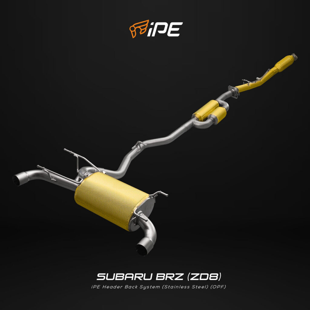 ท่อไอเสีย iPE Subaru BRZ (ZD8)