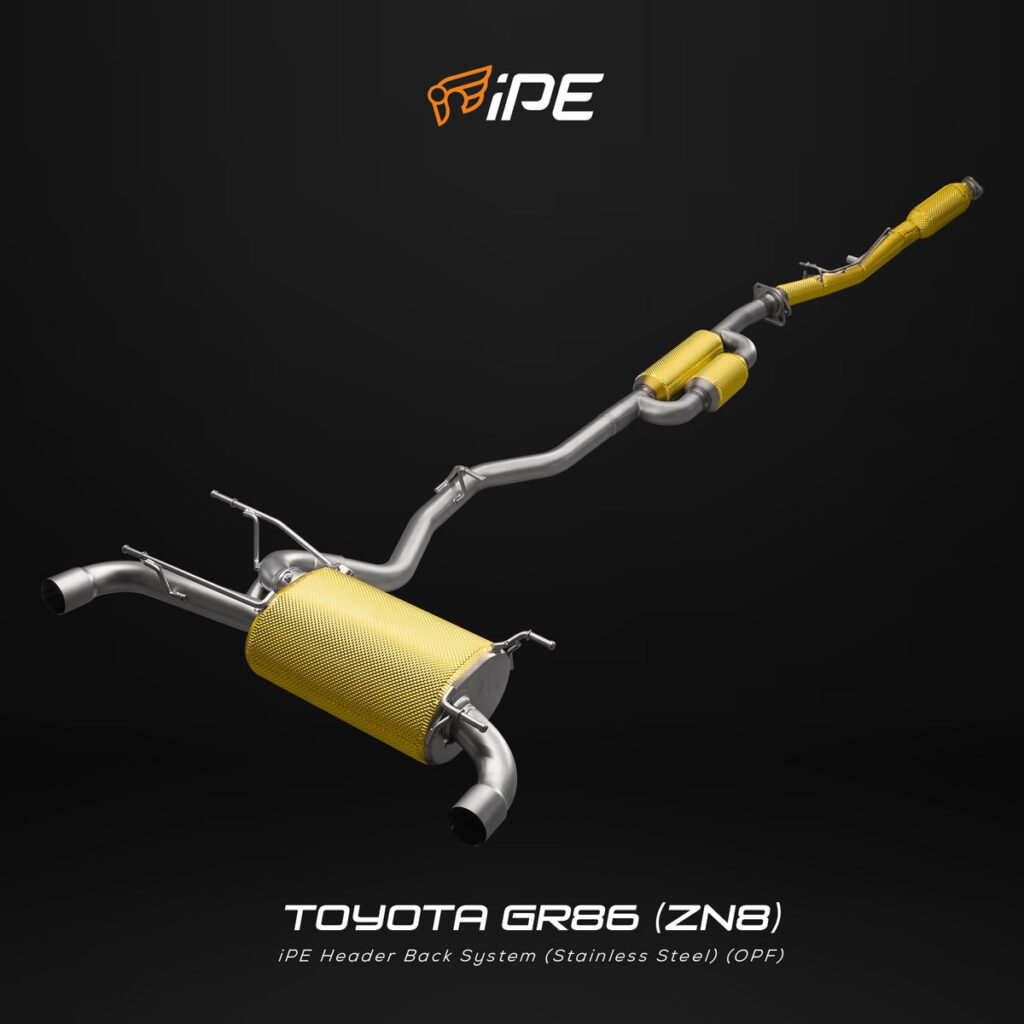 ท่อไอเสีย iPE Toyota GR86 (ZN8)