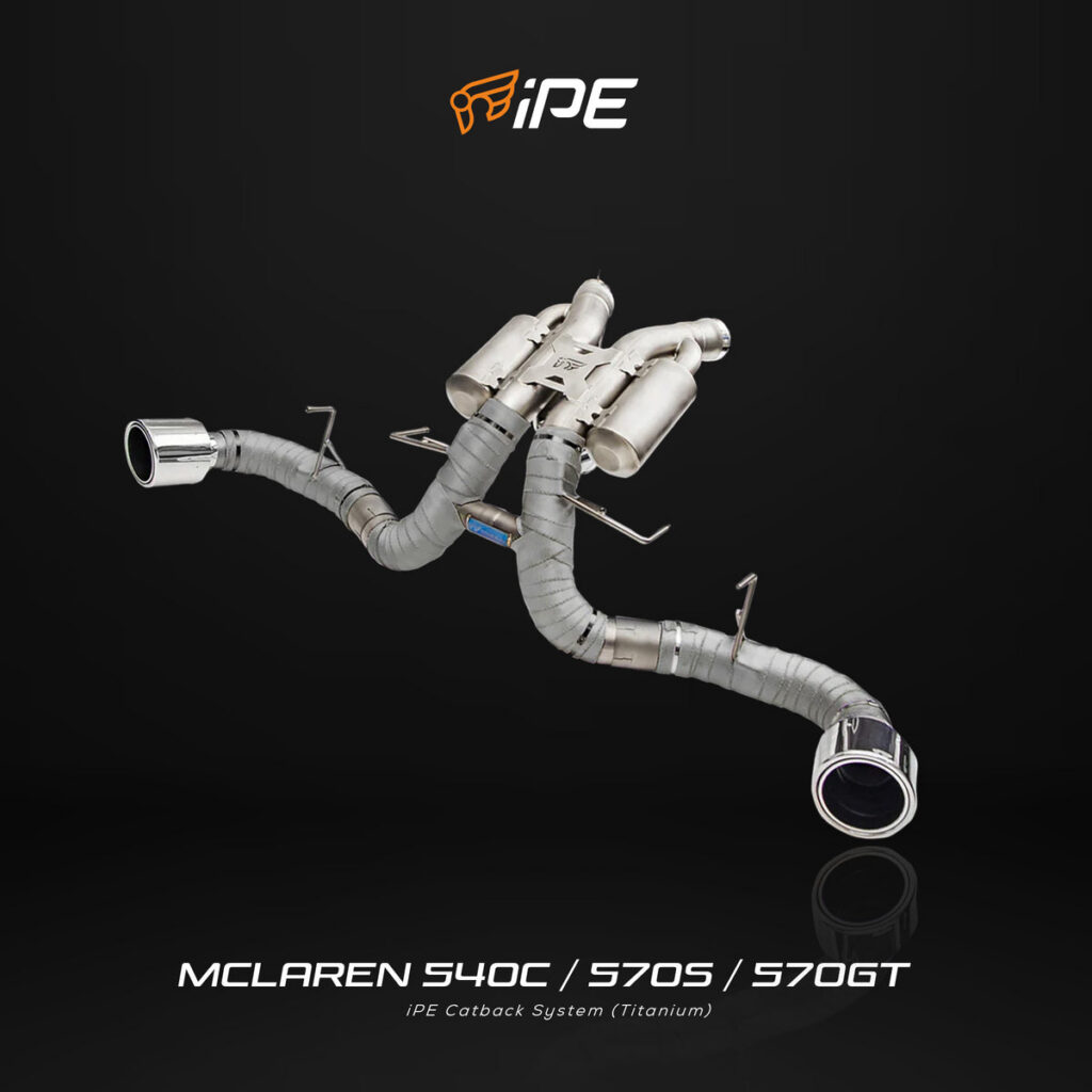 ท่อไอเสีย iPE McLaren 540C / 570S / 570GT (Titanium)