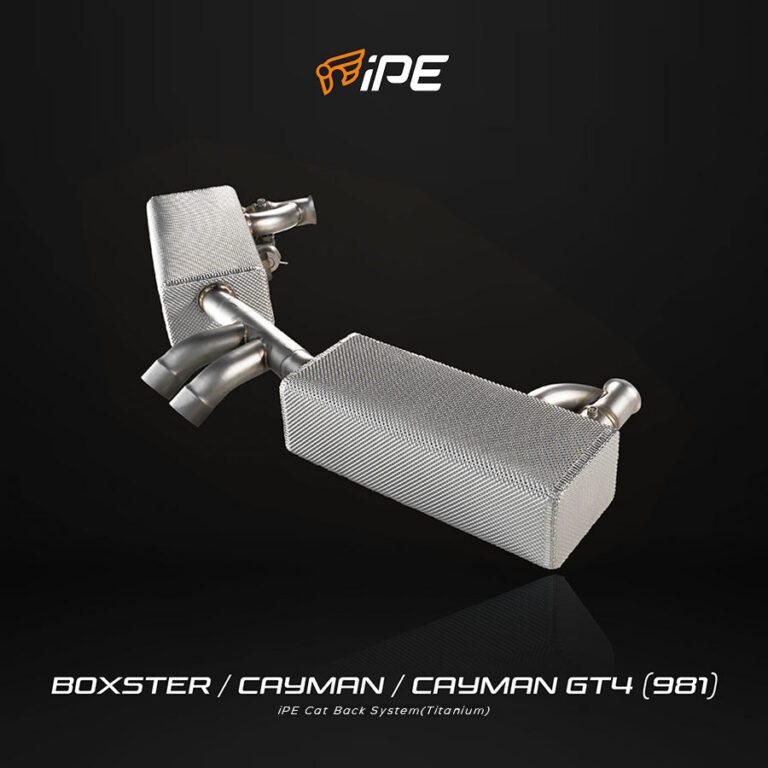 ท่อไอเสีย iPE Porsche Boxster / Cayman / Cayman GT4 (981) (Titanium)