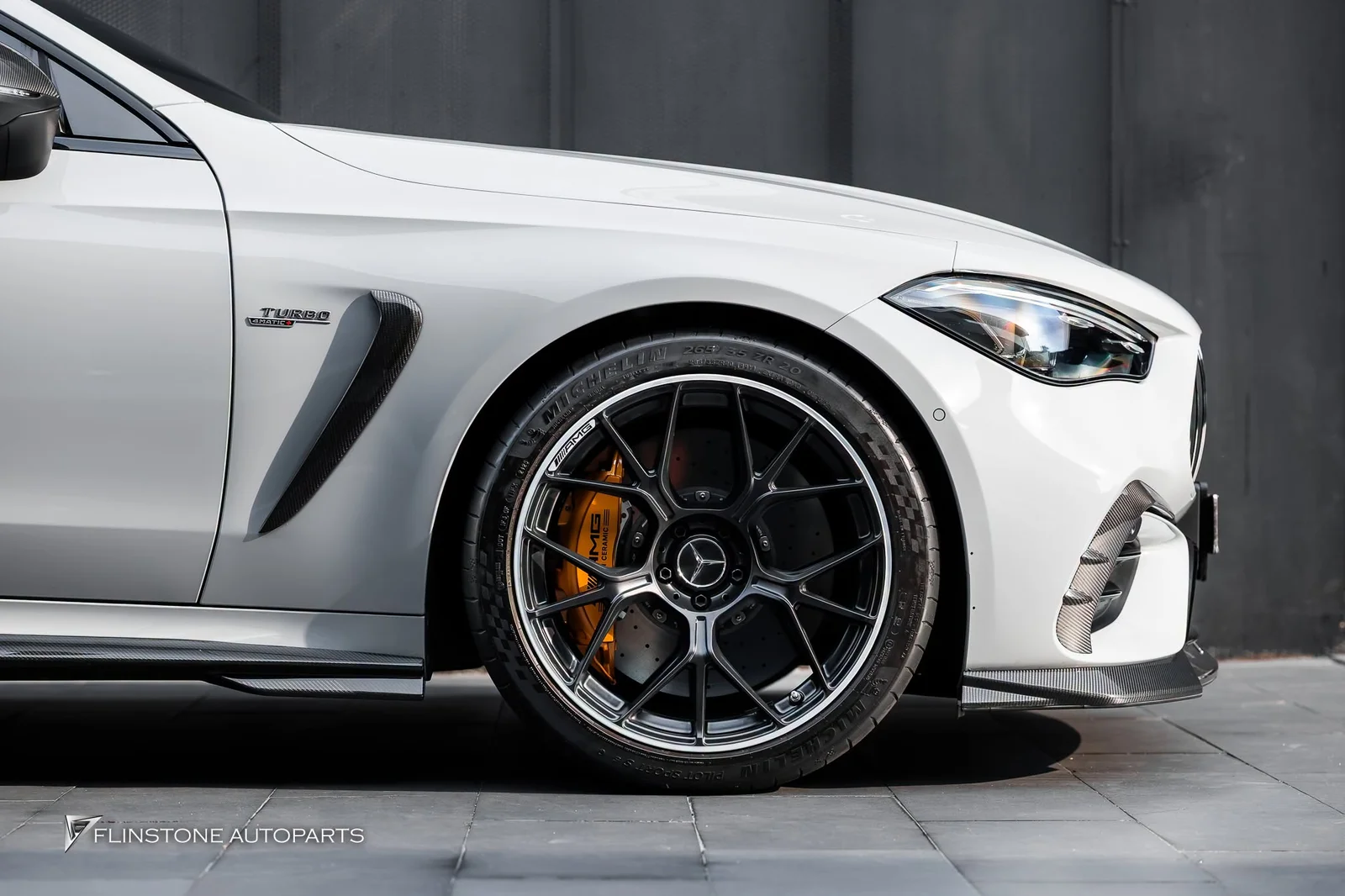C236 CLE-Class Coupe ผลงานติดตั้งล้อแท้และชุดเบรคสำหรับ Mercedes-AMG CLE 53