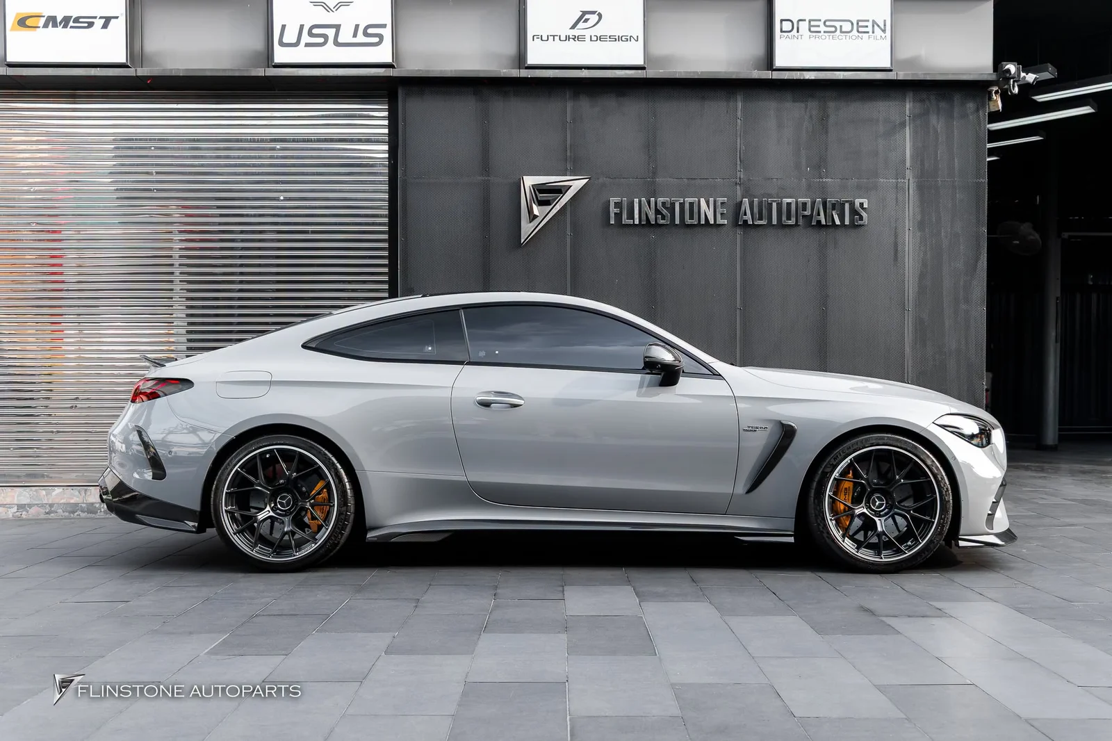 C236 CLE-Class Coupe ผลงานติดตั้งล้อแท้และชุดเบรคสำหรับ Mercedes-AMG CLE 53