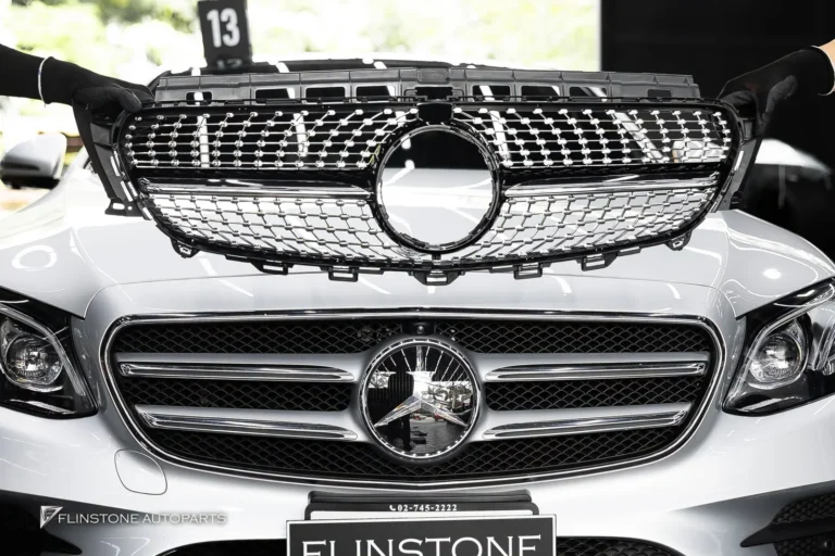ติดตั้งกระจังหน้าทรง Diamond สำหรับ W213 E-Class