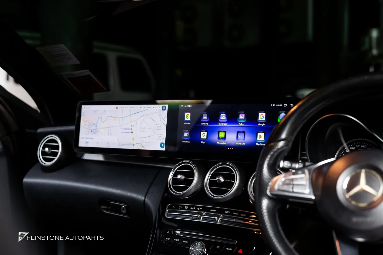 W205 C205 C-Class 2024 อัปเกรดความล้ำสมัยให้ภายในห้องโดยสาร Mercedes-Benz W205 C-Class