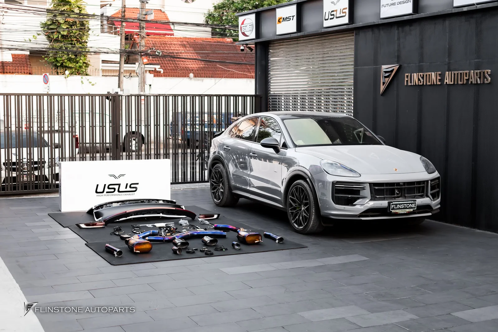 PORSCHE Cayenne Coupe 到店加装排气系统 Performance 来自 USUS Exhaust