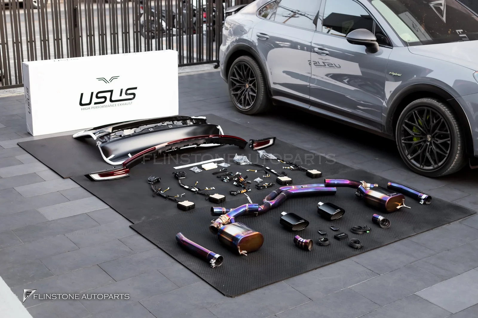 PORSCHE Cayenne Coupe 到店加装排气系统 Performance 来自 USUS Exhaust