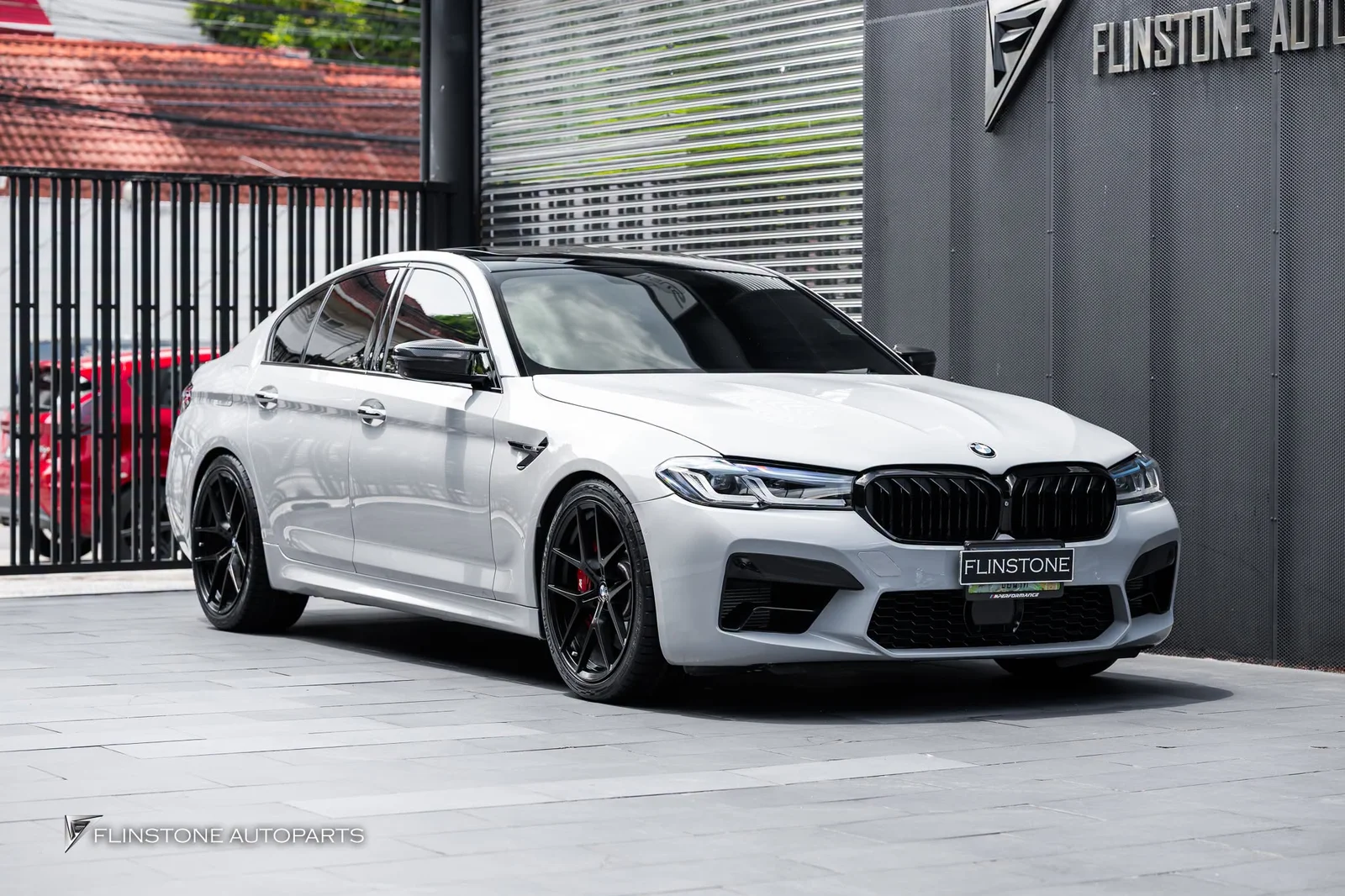 BMW G30 / F90 2024+ ติดตั้งพวงมาลัยคาร์บอนและหัวเกียร์ M5 สำหรับ BMW G30 Series 5