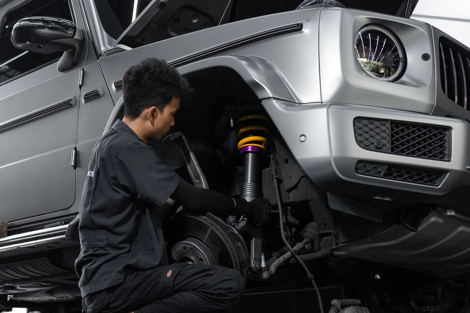 อัปเกรดช่วงล่างให้ราชาสายลุยอย่าง Mercedes-Benz G-Class G400d (W464)