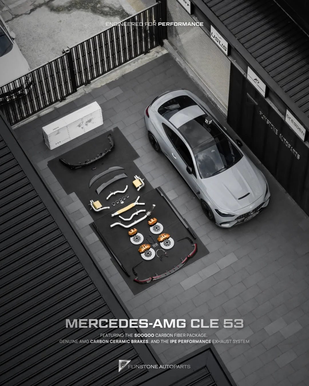 C236 CLE-Class Coupe CLE53 AMG x SOOQOO x IPE x AMG CERAMIC