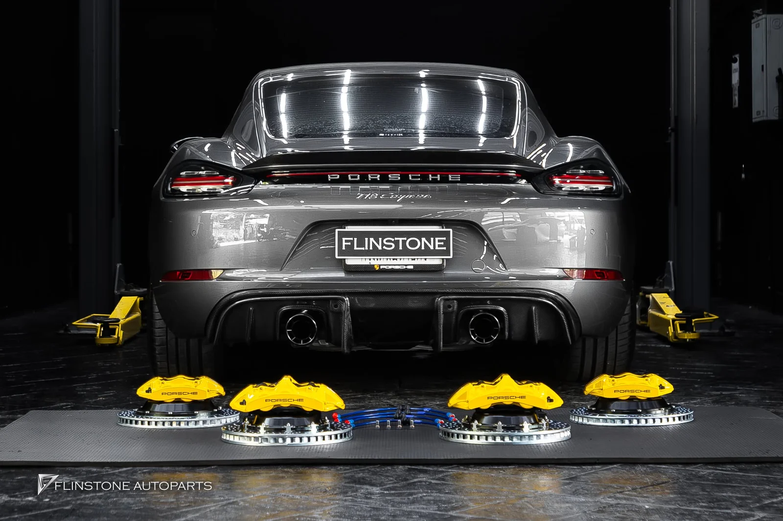 PORSCHE 718 Cayman / Boxster — PORSCHE 718 Cayman 安装刹车套装 GT3 含刹车盘，来自 USUS