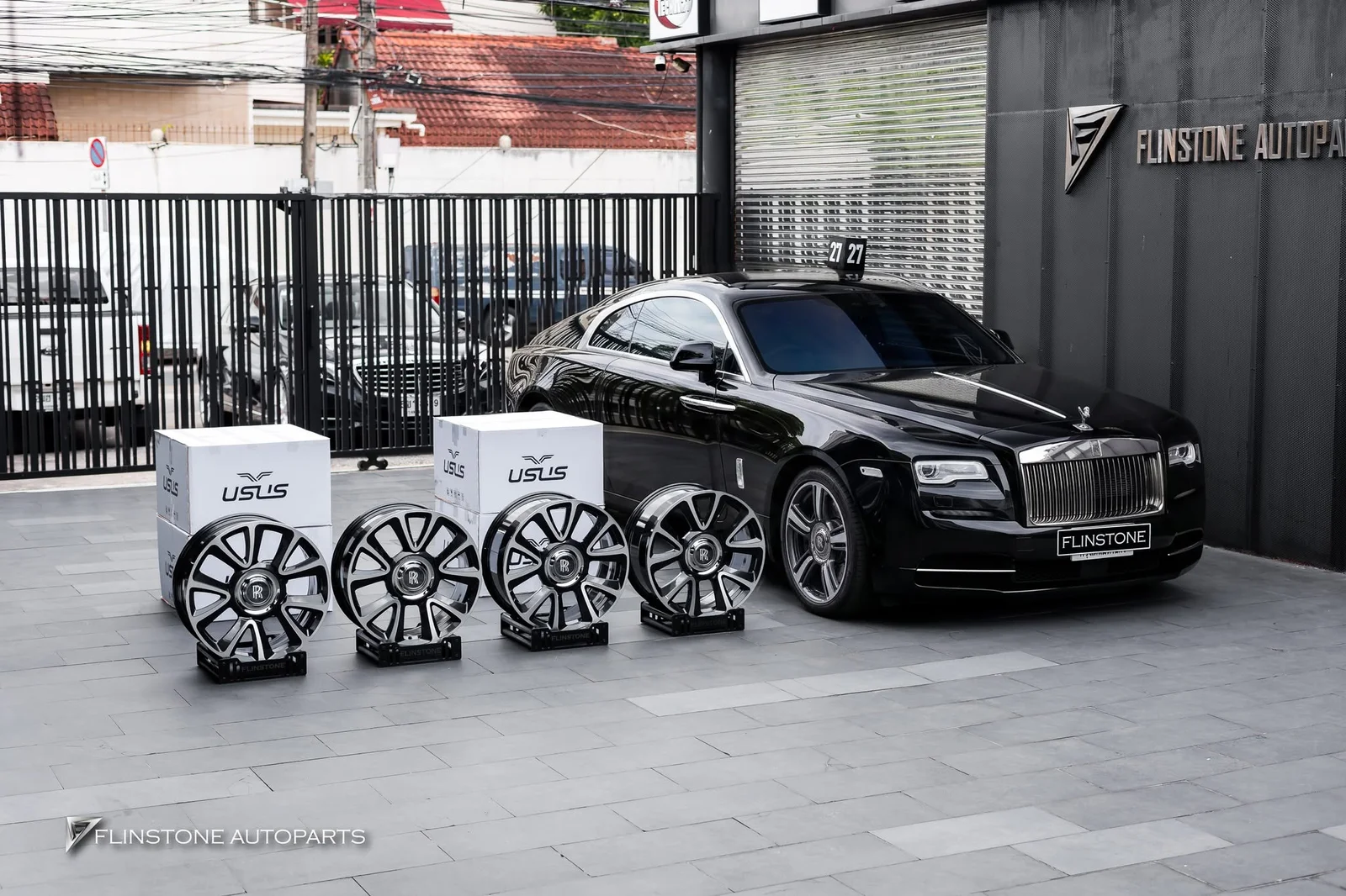 Rolls Royce Wraith เลือกล้อฟอร์จจาก USUS Forged Wheel