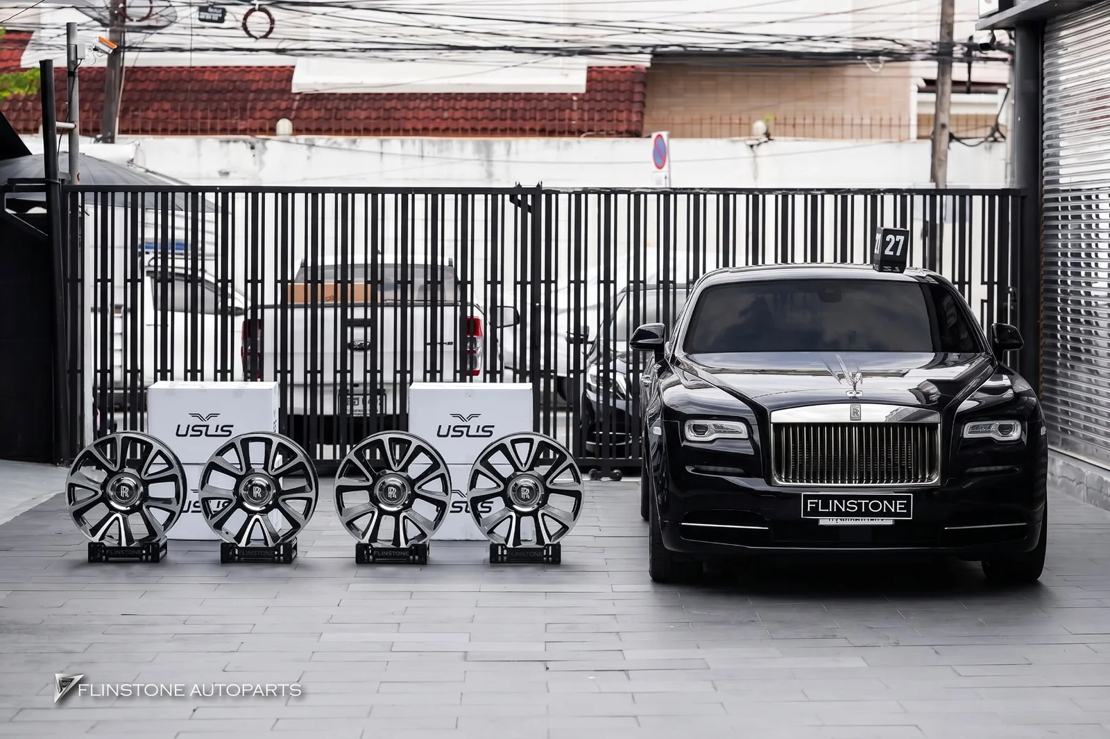 Rolls Royce Wraith เลือกล้อฟอร์จจาก USUS Forged Wheel