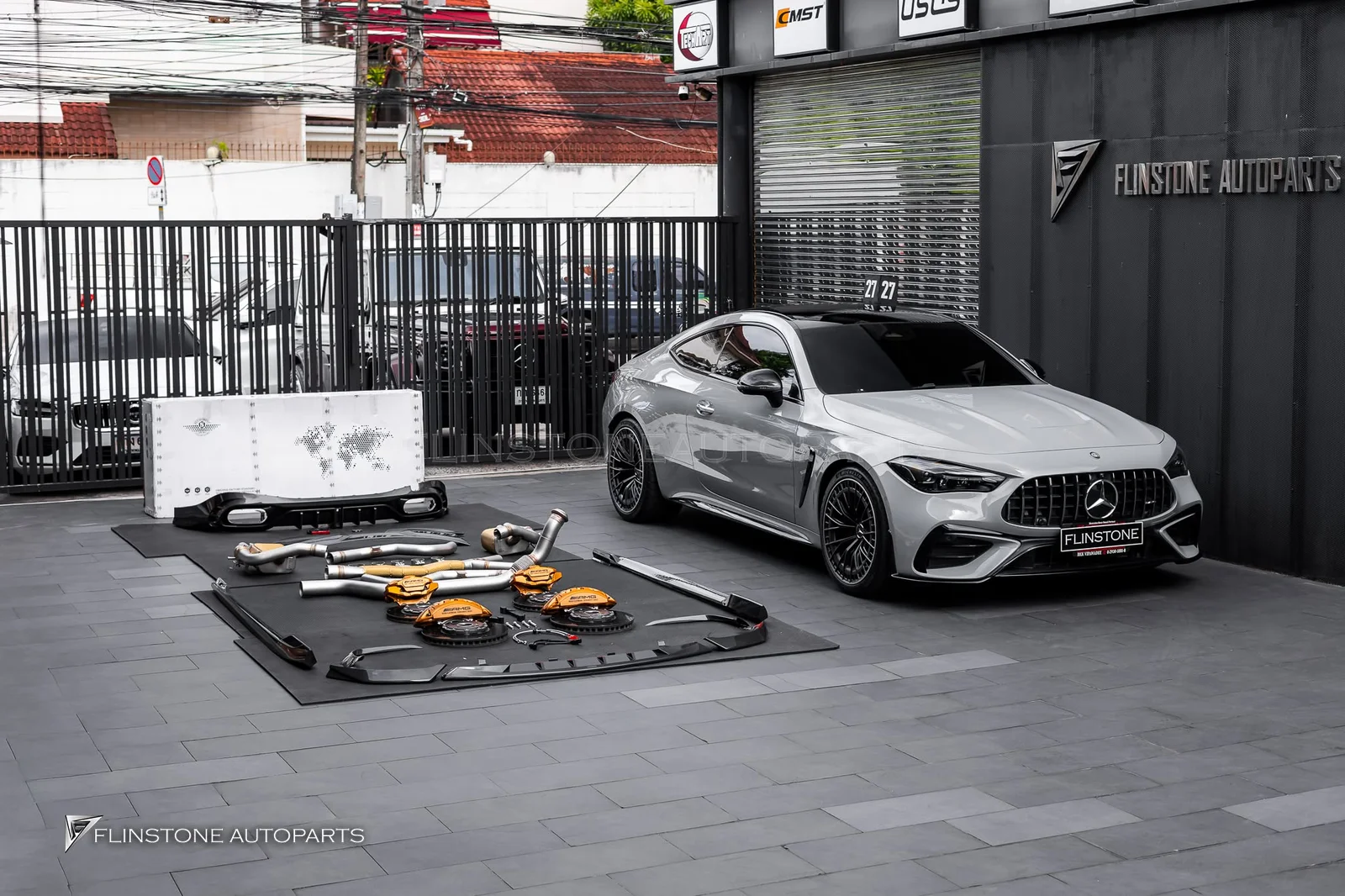 C236 CLE-Class Coupe Mercedes-AMG CLE 53 ชุดแต่ง SOOQOO / เบรค AMG Ceramic / ท่อ IPE