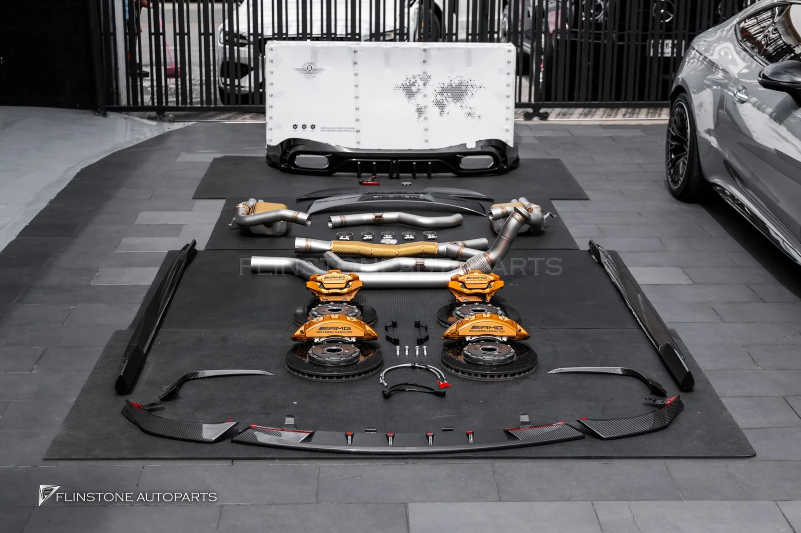 C236 CLE-Class Coupe Mercedes-AMG CLE 53 ชุดแต่ง SOOQOO / เบรค AMG Ceramic / ท่อ IPE