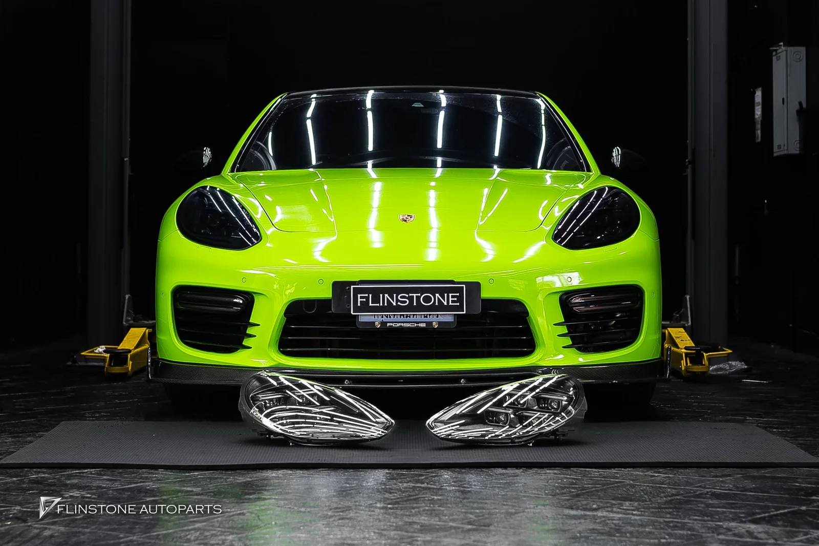 เปลี่ยนไฟหน้าแบบ PDLS Look ให้กับ PORSCHE Panamera 970.2