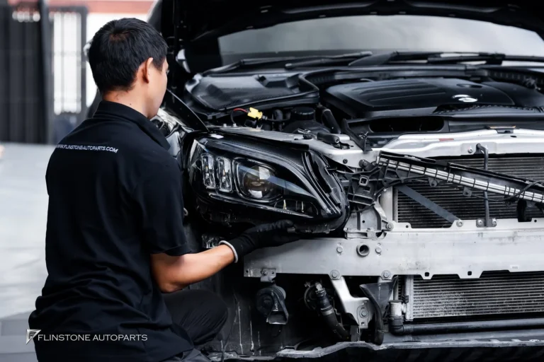 W205/C205 C-Class แก้ปัญหา LED เหลือง / โคมไฟไม่ใส W205 C-Class Coupe