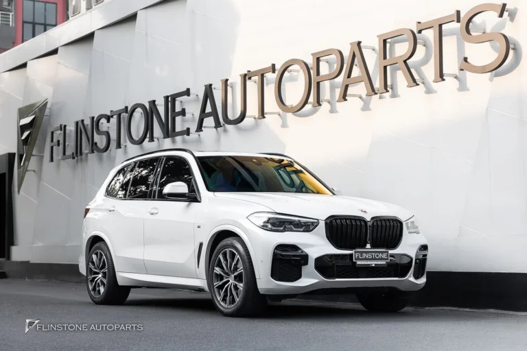 更换黑色前格栅与尾喉，适用于 BMW X5 G05