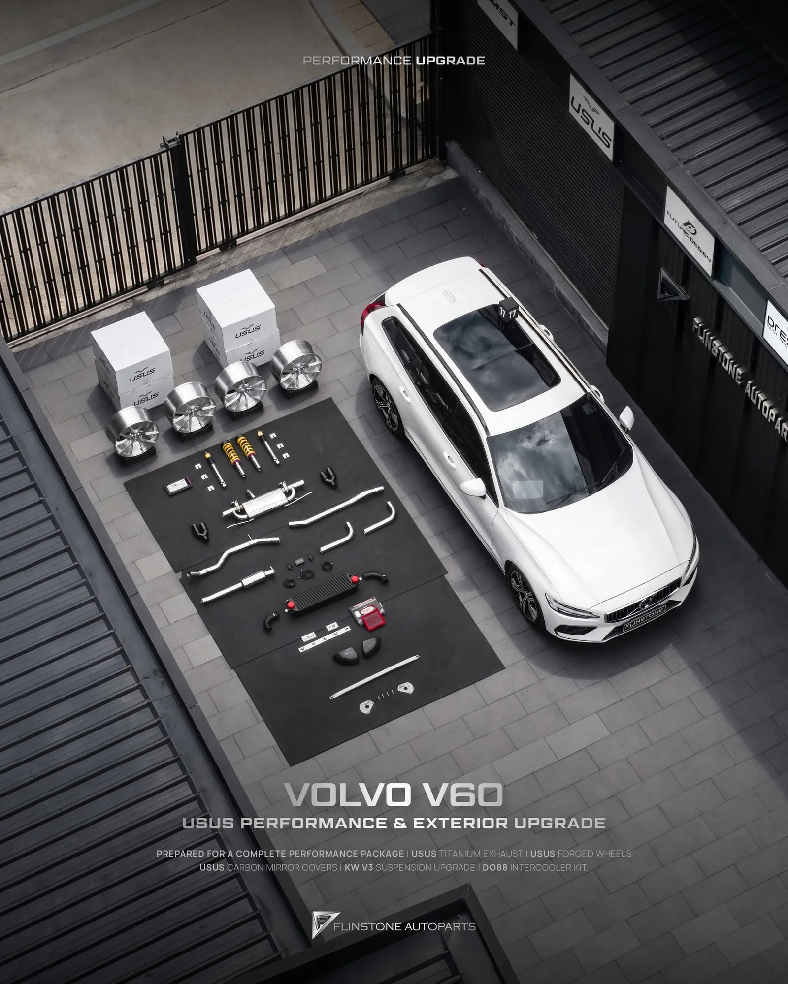 โปรเจกต์สำหรับ Volvo V60 เมื่อลูกค้าบอกว่าอยากแต่งรถสาย PERFORMANCE
