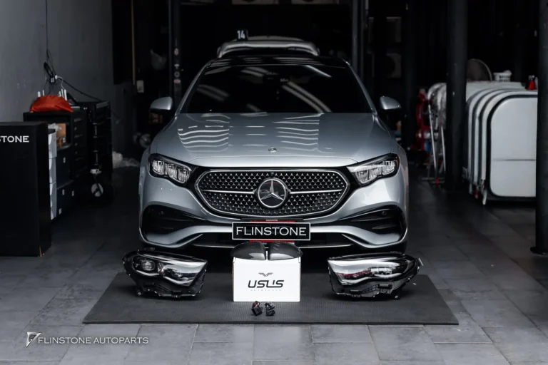 W214 E-Class ติดตั้งไฟหน้าแท้ Digital Light พาร์ทแท้จากเยอรมัน พร้อมโปรแกรม Coding