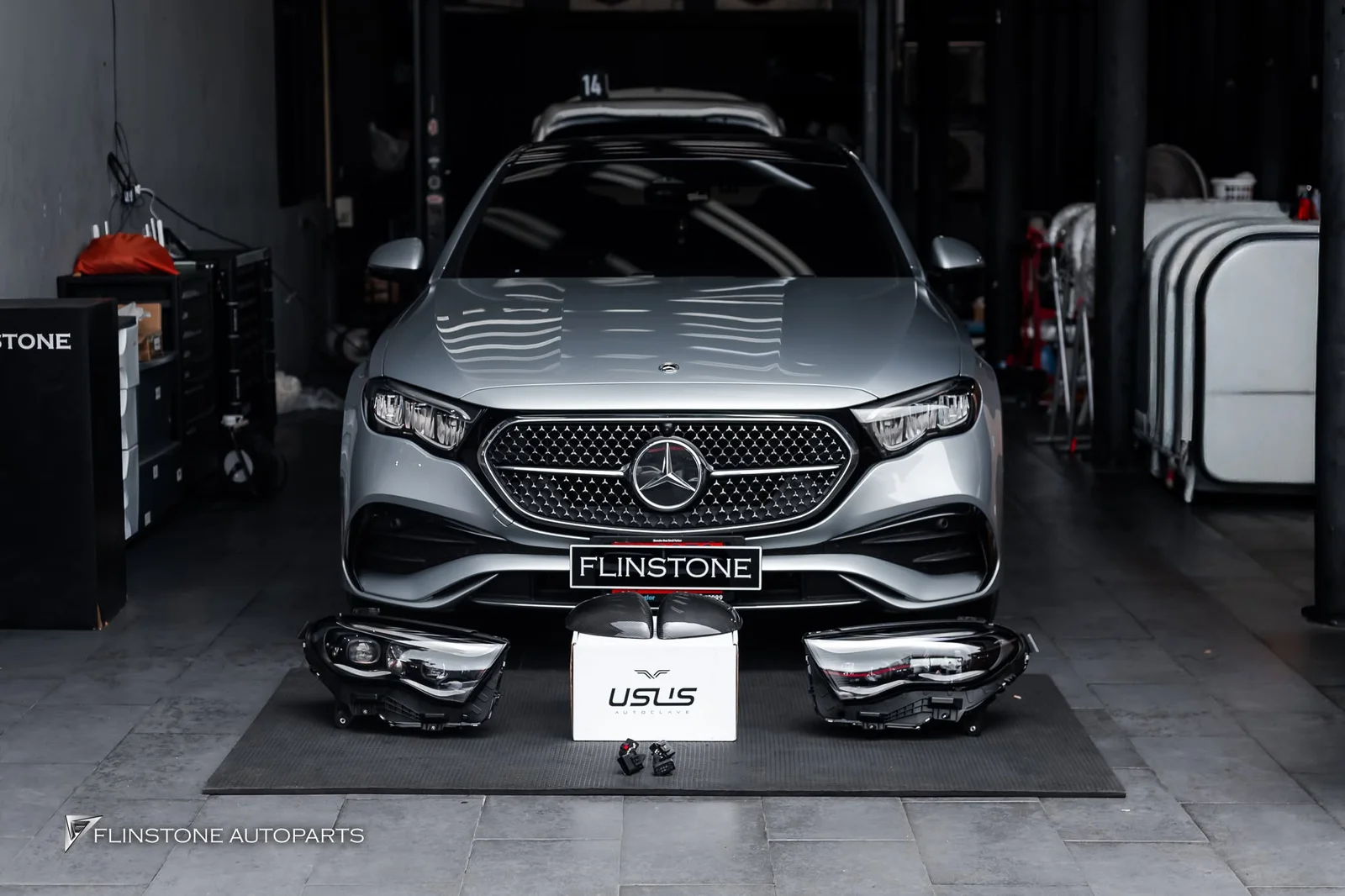 W214 E-Class ติดตั้งไฟหน้าแท้ Digital Light พาร์ทแท้จากเยอรมัน พร้อมโปรแกรม Coding