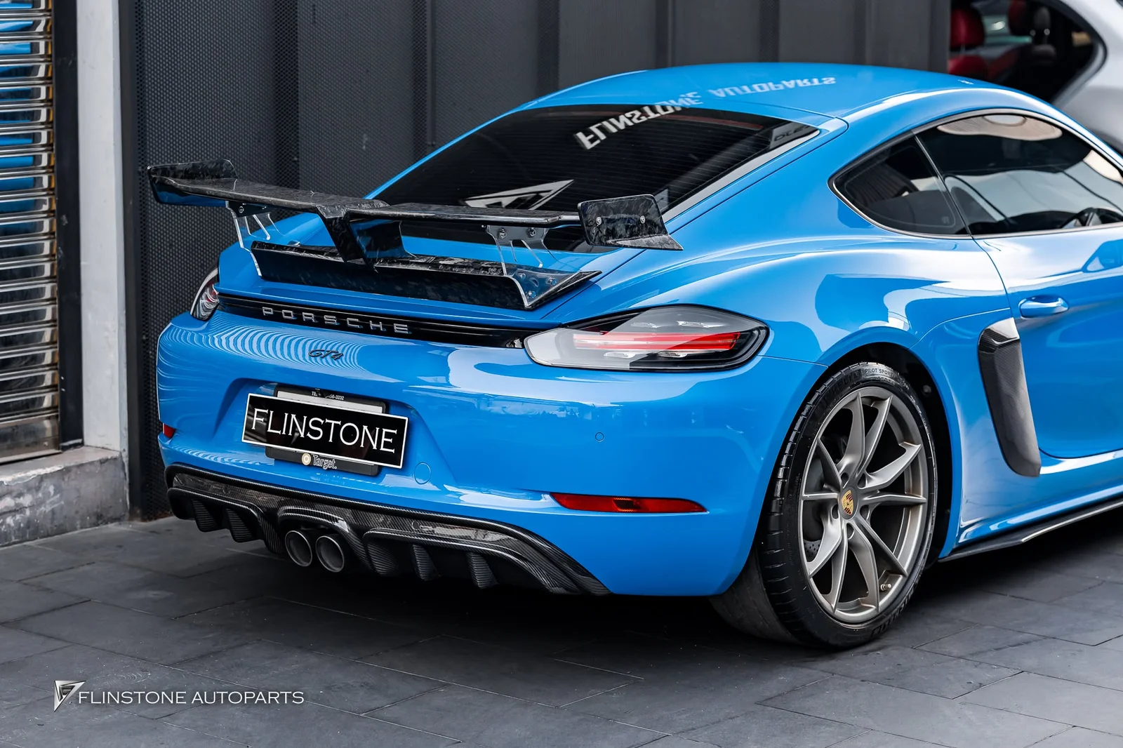 PORSCHE 718 Cayman / Boxster — PORSCHE 718 Cayman ติดตั้งพาร์ทคาร์บอน USUS Autoclave