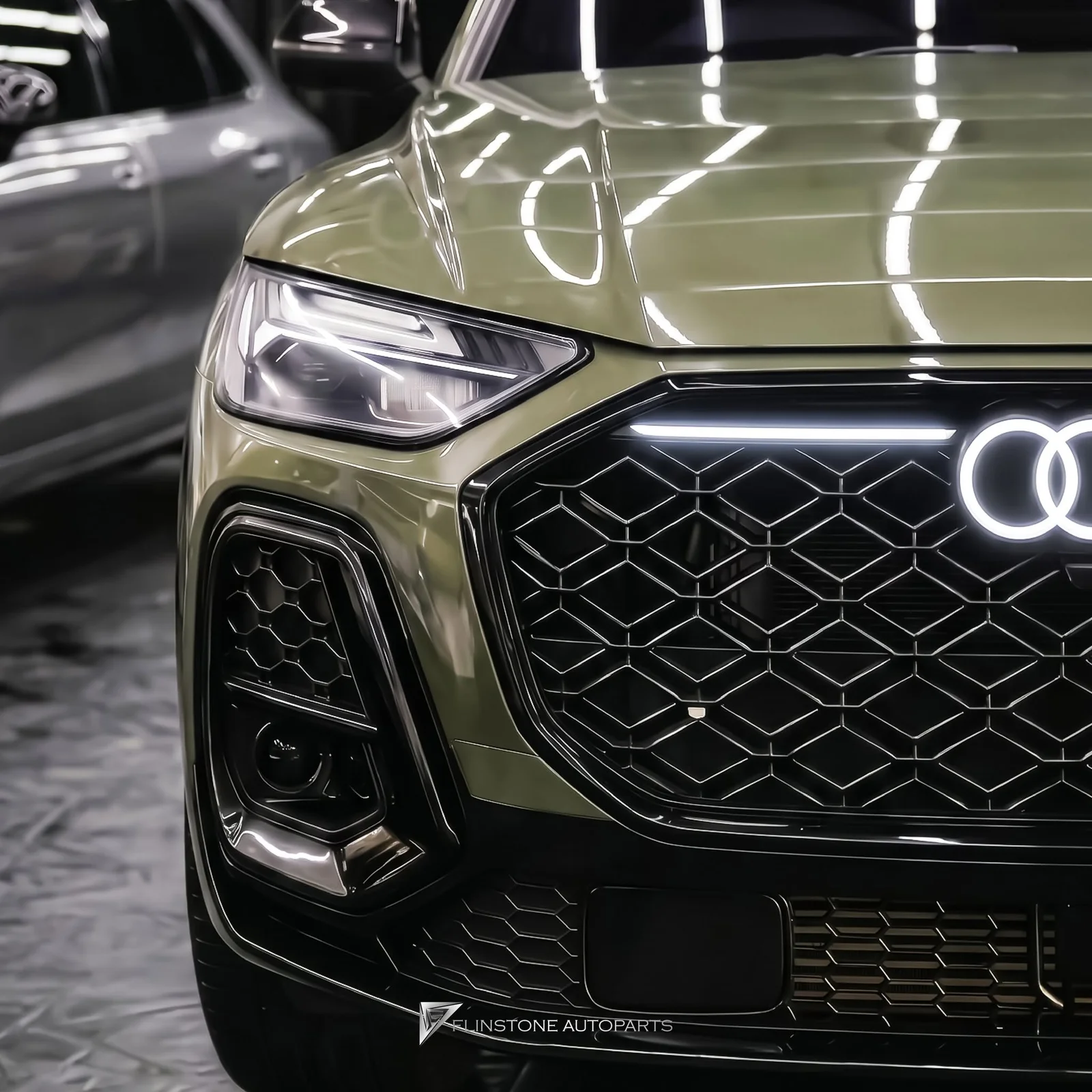 AUDI Q5 รถปี 2021-2025 สามารถเปลี่ยนกันชนหน้าสไตล์ใหม่ได้เป็นแบบปี 2026