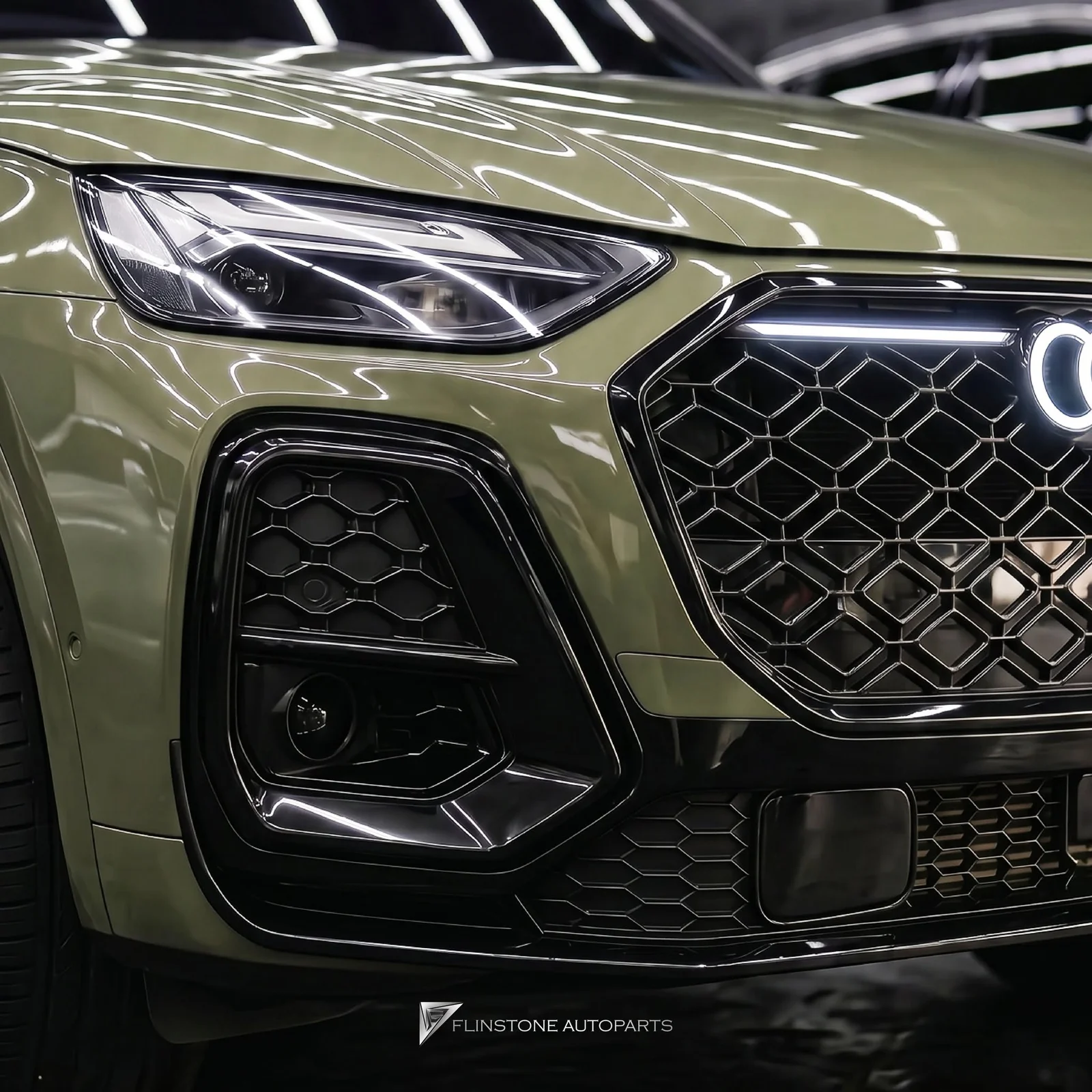 AUDI Q5 รถปี 2021-2025 สามารถเปลี่ยนกันชนหน้าสไตล์ใหม่ได้เป็นแบบปี 2026