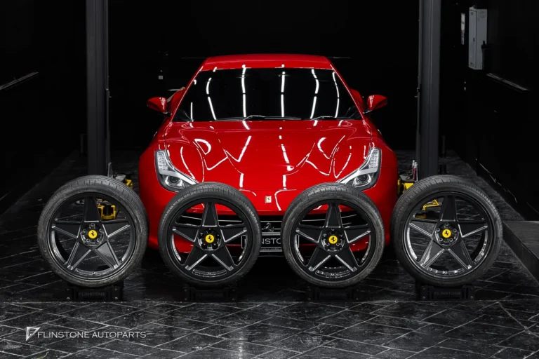 FERRARI GT4 LUSSO T ติดตั้งล้อฟอร์จและยางใหม่