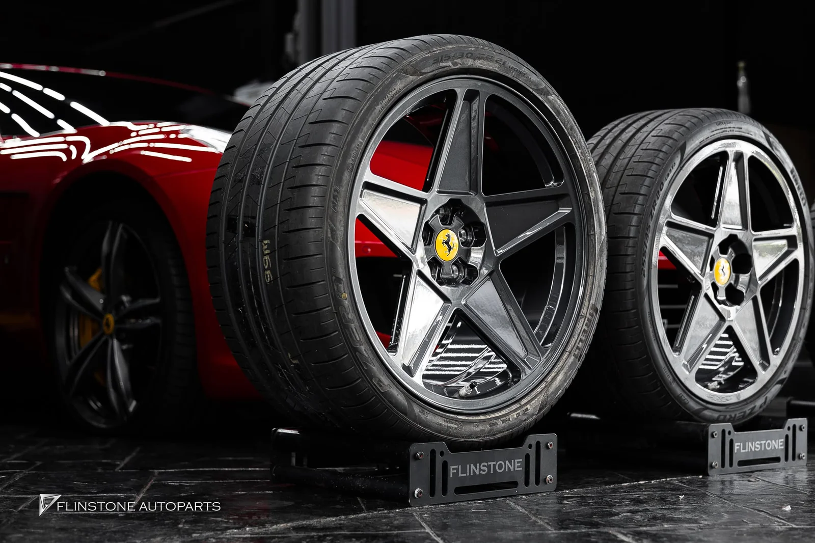 FERRARI GT4 LUSSO T ติดตั้งล้อฟอร์จและยางใหม่