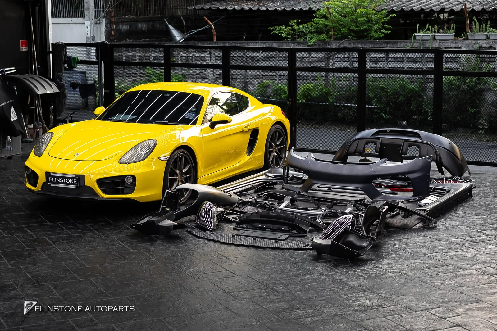 PORSCHE 981 Cayman / Boxster — เสร็จแล้วสำหรับเปลี่ยนโฉม PORSCHE 981 Cayman ปี 2012 เป็น