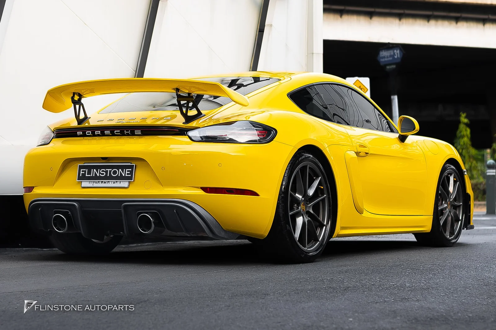 PORSCHE 981 Cayman / Boxster — เสร็จแล้วสำหรับเปลี่ยนโฉม PORSCHE 981 Cayman ปี 2012 เป็น