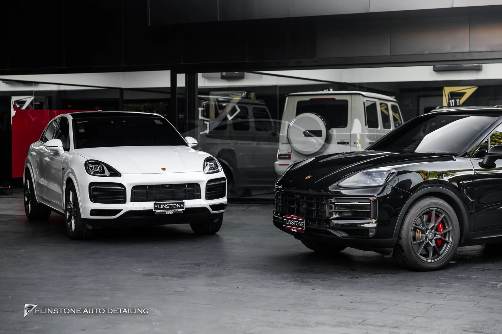 PORSCHE Cayenne 9Y0.1 and 9Y0.2 chose clear paint protection film from DRESDENPROTECTION
