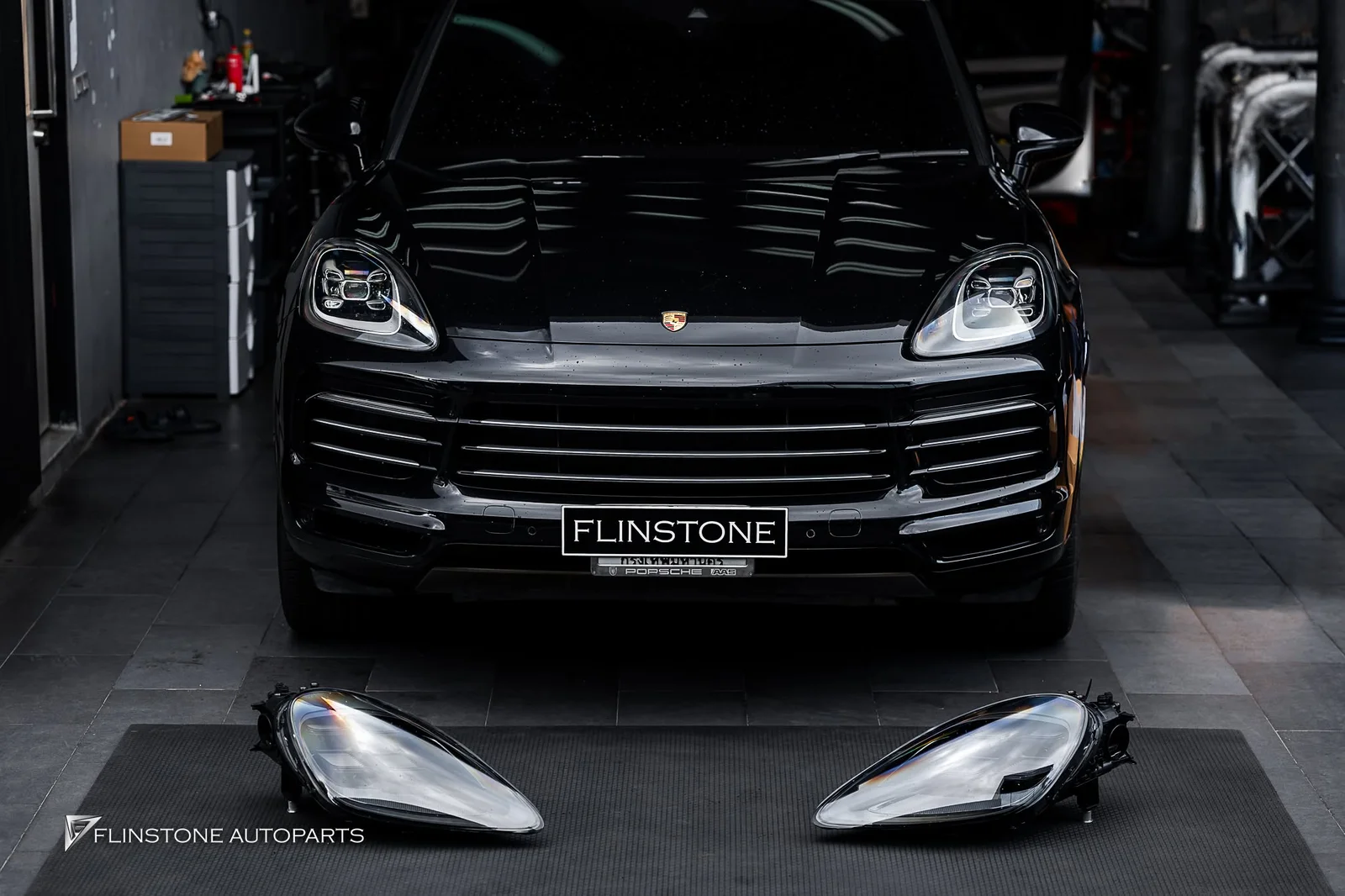 PORSCHE Cayenne E3 ติดตั้งชุดไฟหน้า PDLS 2026 Look